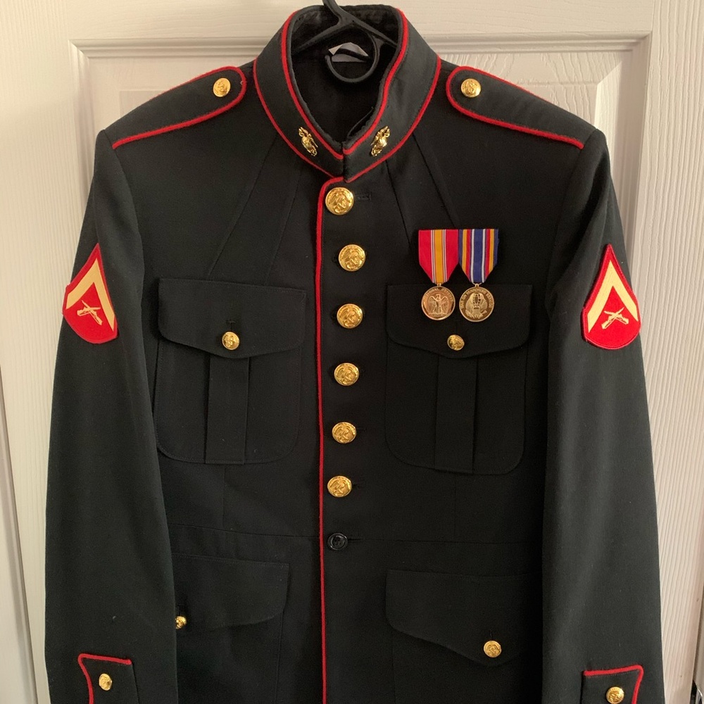 United States Marine Corps, USMC, Dress Blue coat